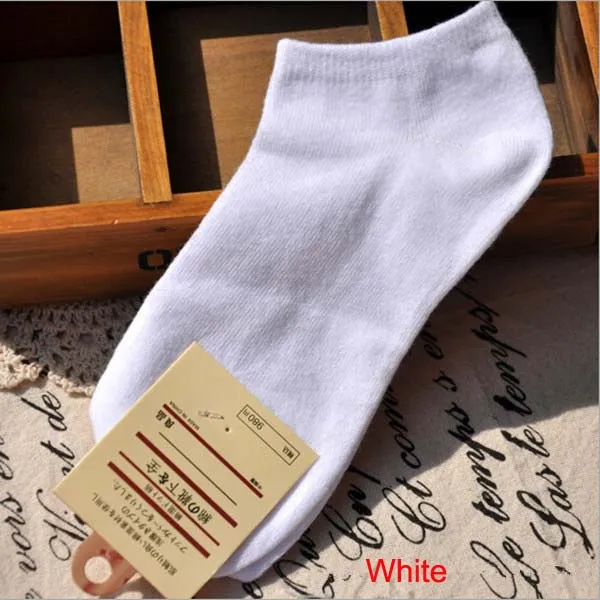 1 Pair Winter Women Socks,Casual Cute Cotton Sock,Candy Color Fashion Ankle Boat Low Cut Short Socks