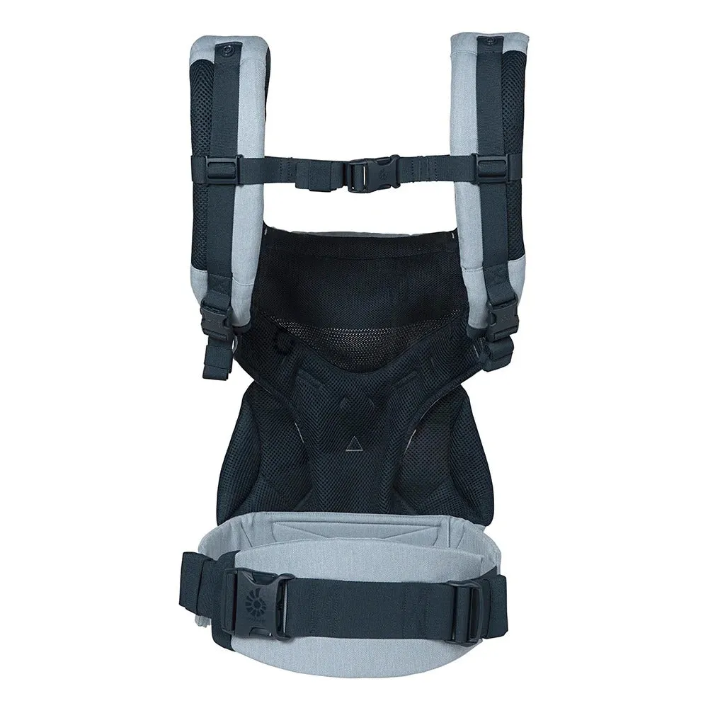 [10 year local warranty] ErgoBaby 360 Cool Air Mesh Baby Carrier - Chambray