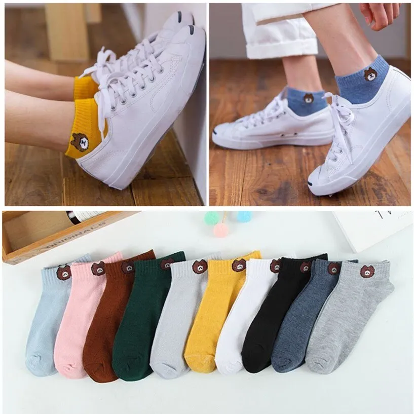 10pk Unisex Breathable Comfortable Low Cut Ankle Socks