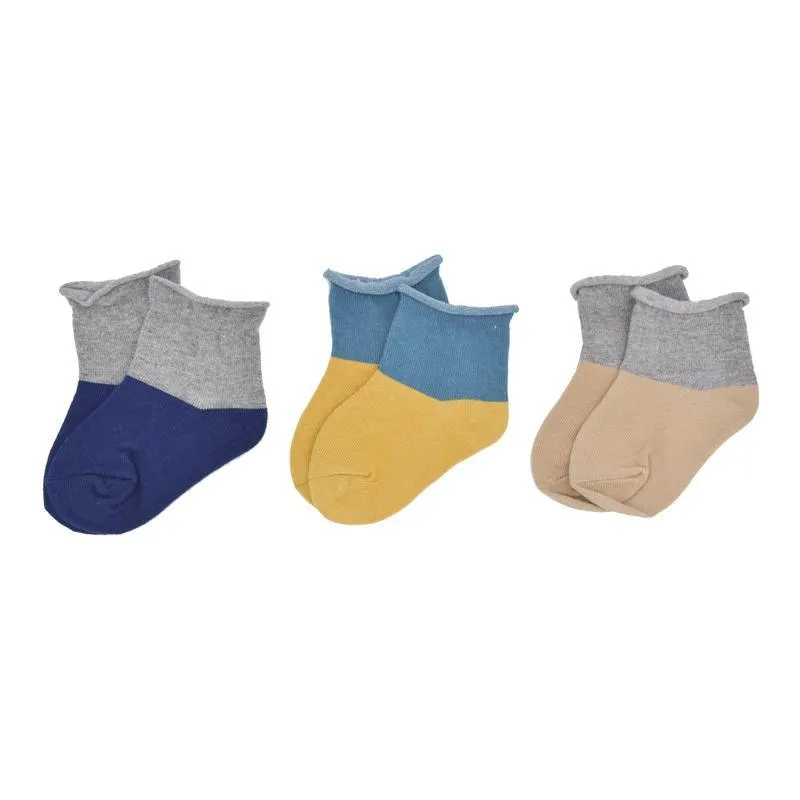 3-piece Cotton Socks for Baby Wholesale children's clothing