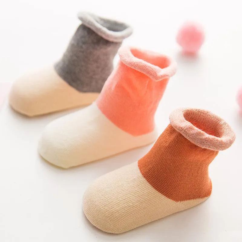 3-piece Cotton Socks for Baby Wholesale children's clothing