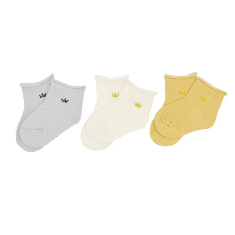 3-piece Cotton Socks for Baby Wholesale children's clothing