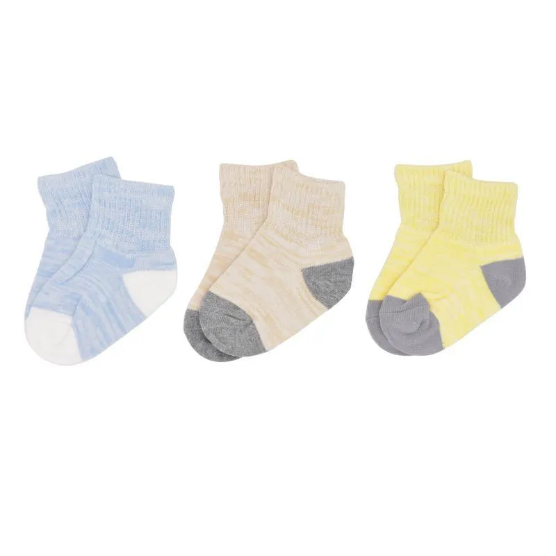 3-piece Cotton Socks for Baby Wholesale children's clothing