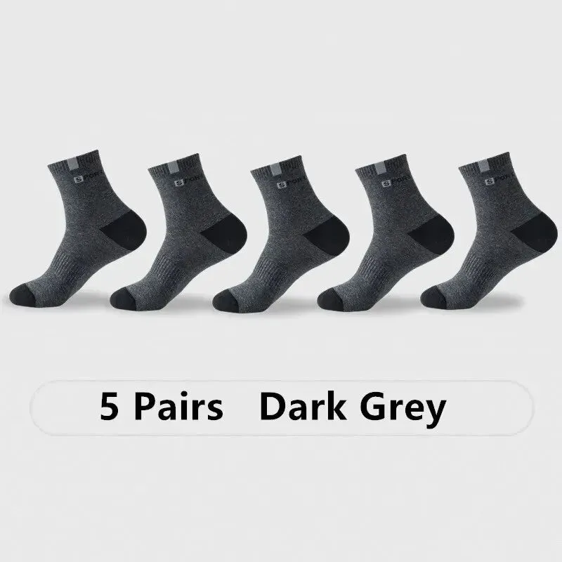 5 Pairs Breathable Fiber Light Ankle Socks