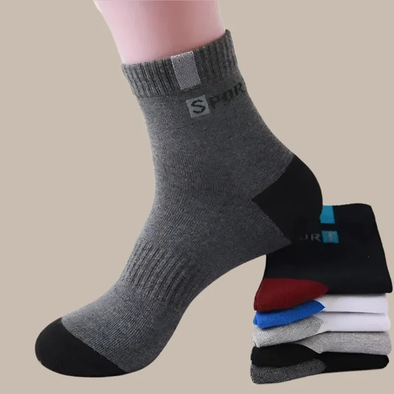 5 Pairs Breathable Fiber Light Ankle Socks