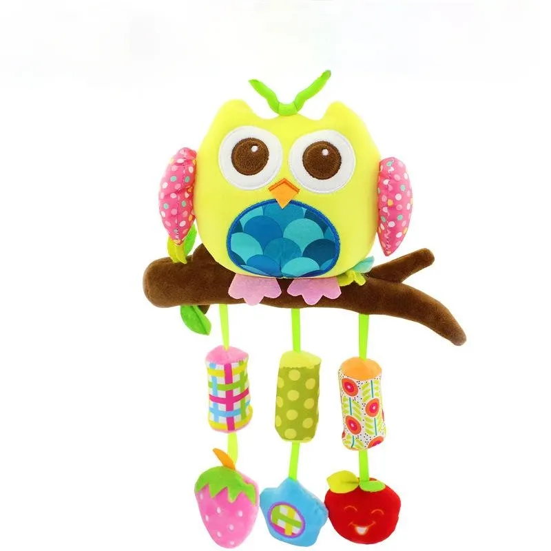 Baby Comforter Toys Parent-Child Interaction Baby Rattle Doll