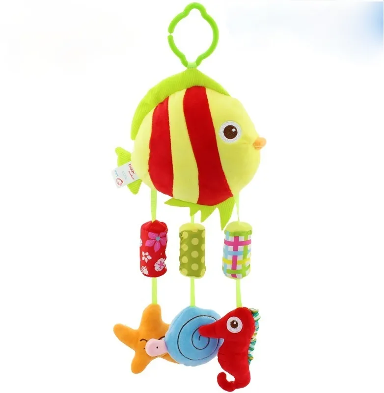 Baby Comforter Toys Parent-Child Interaction Baby Rattle Doll