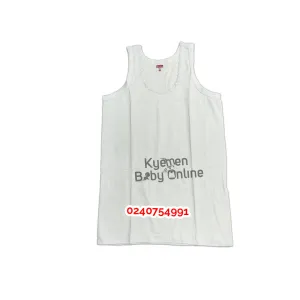 Baby Girl Vest (White) 4-5 Years