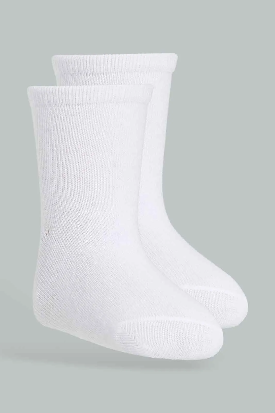 Baby Girls White Socks Set (Pack of 4)