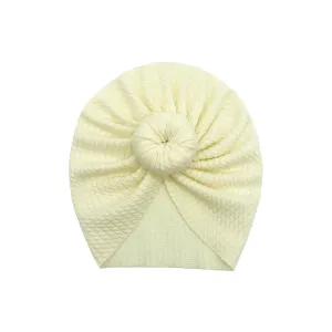 Baby Hattie Donut Turban — Lemon