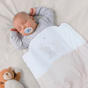 Baby Moo Best Friends Snuggly Bubble Blanket - Grey