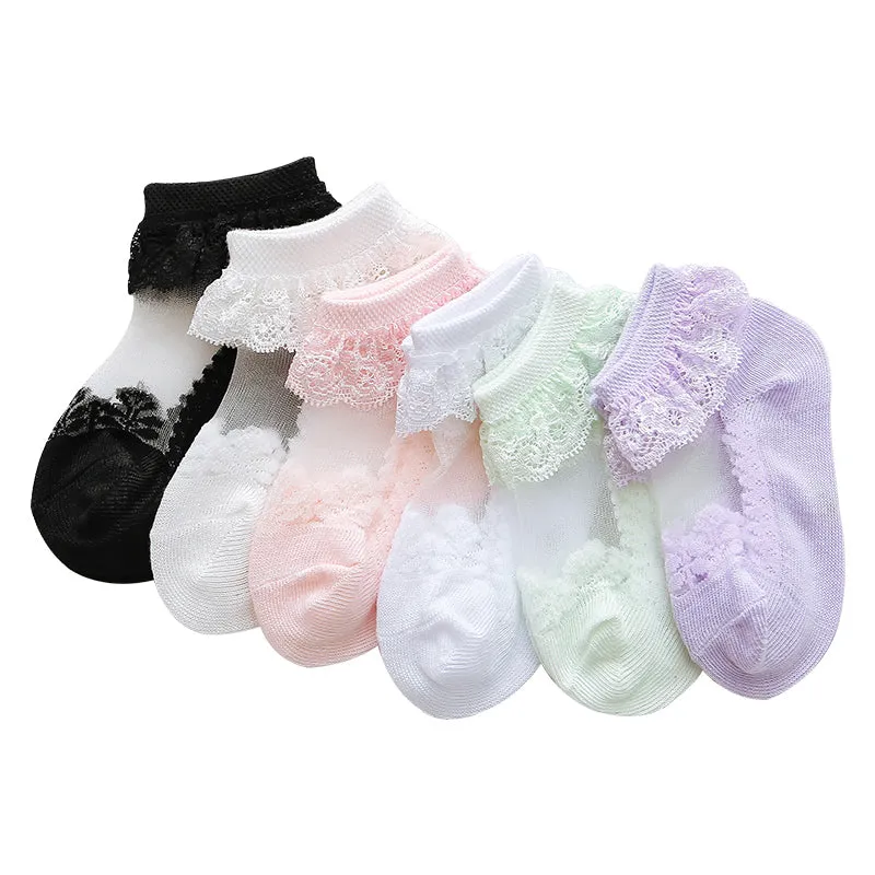 Baby Summer Thin Lace Princess Socks