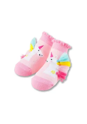 Baby Unicorn Fringe Socks