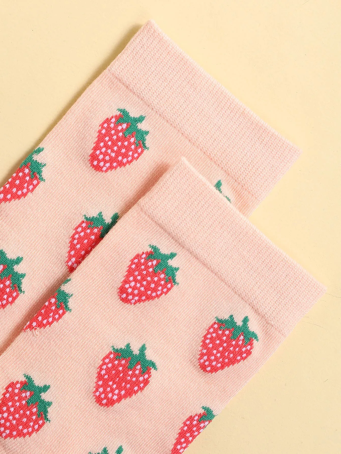 Berry Strawberry Crew Socks Funny Socks for Women Novelty Socks Funky Socks Gift