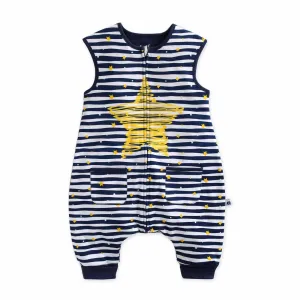 Bling Navy Cotton Sleepsack