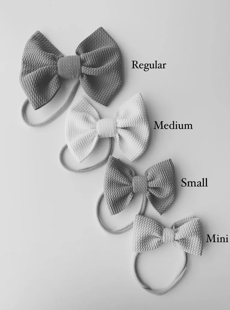 camo "julia" bow on nylon