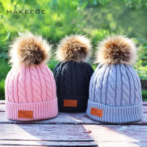 Children's warm and comfortable caps