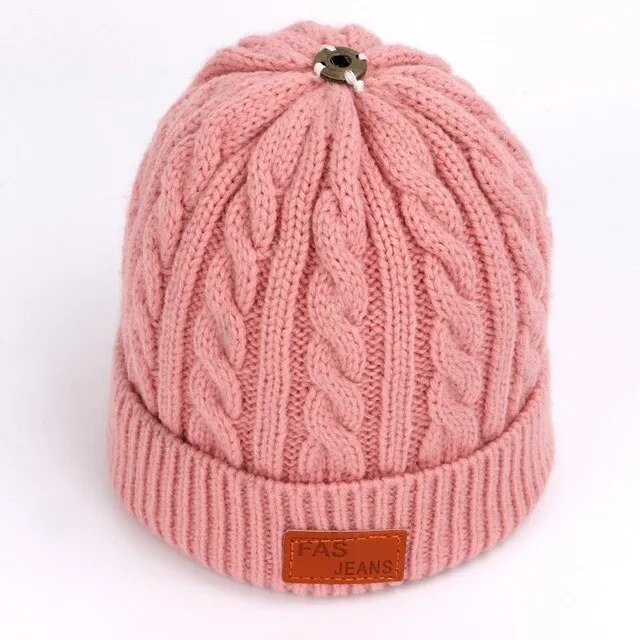 Children's warm and comfortable caps