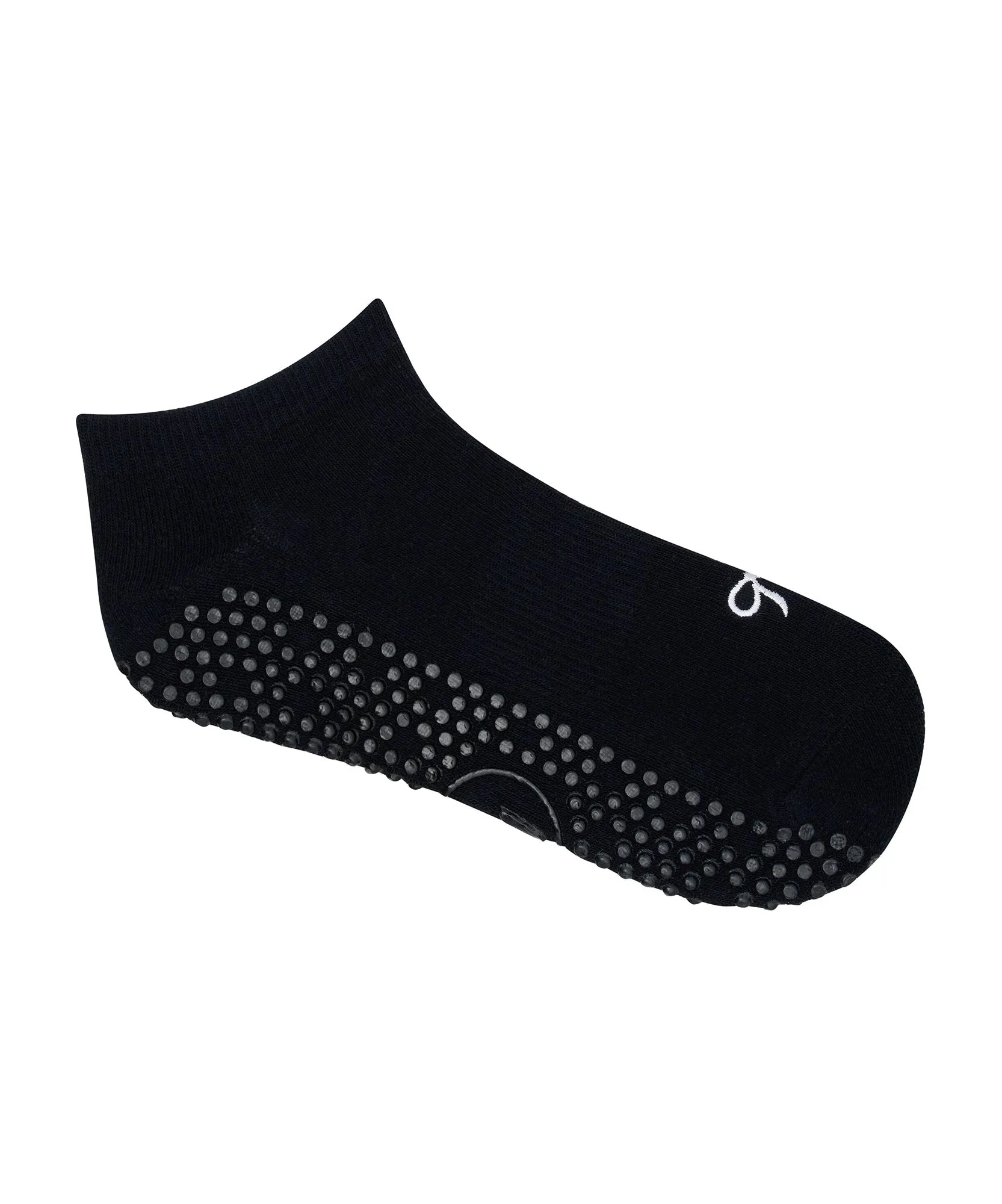 Classic Low Rise Grip Socks - Whimsy Bow Dark Navy