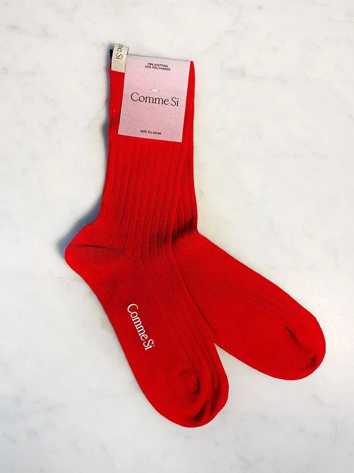 Comme Si Yves Sock, Hibiscus