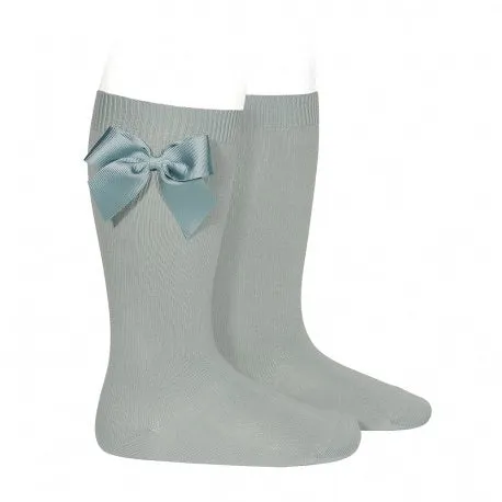 Condor Knee High Socks With Bow Green