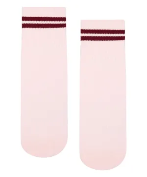 Crew Non Slip Grip Socks - Sweetheart Stripes