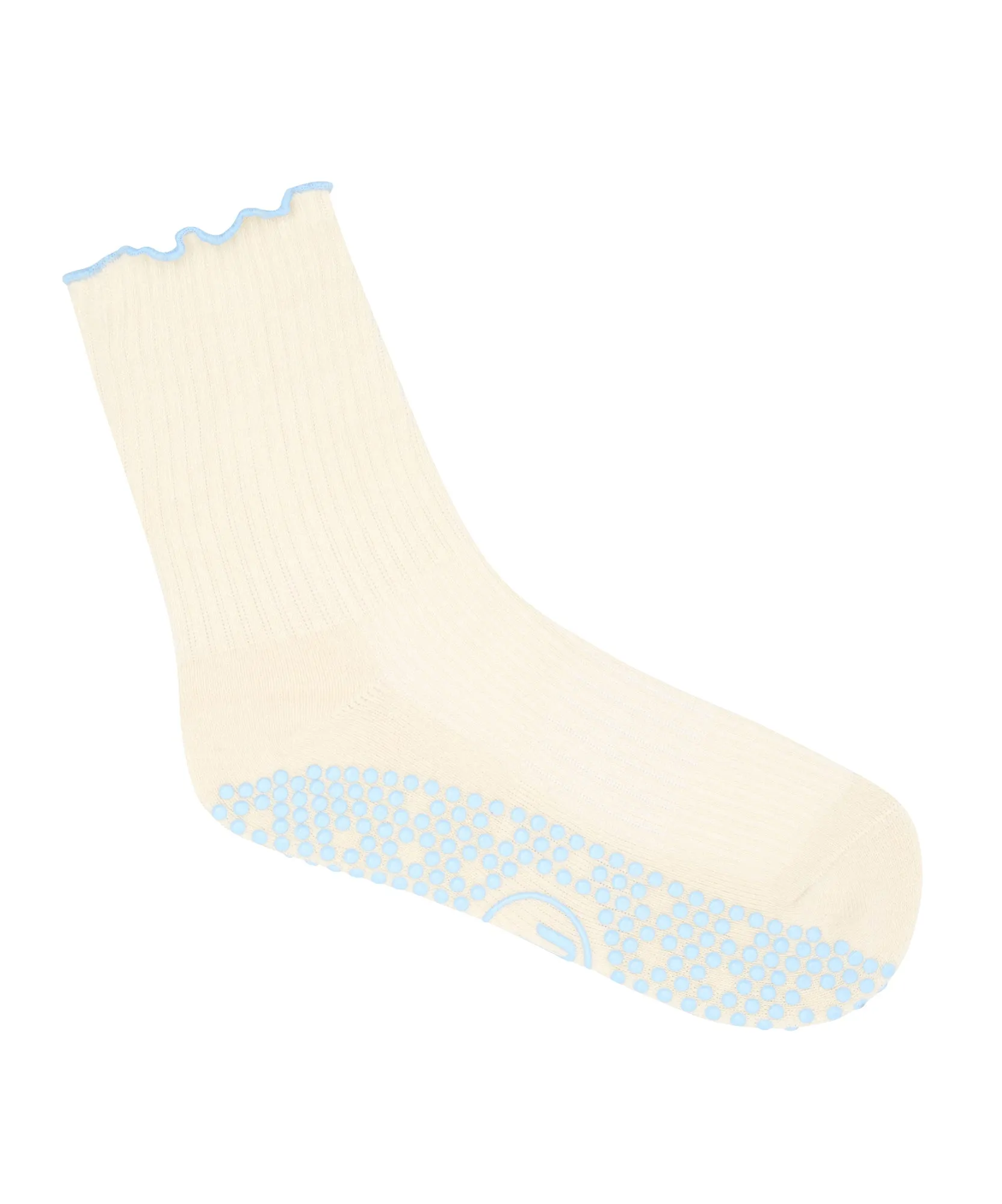 Crew Non Slip Grip Socks - Vintage Ivory