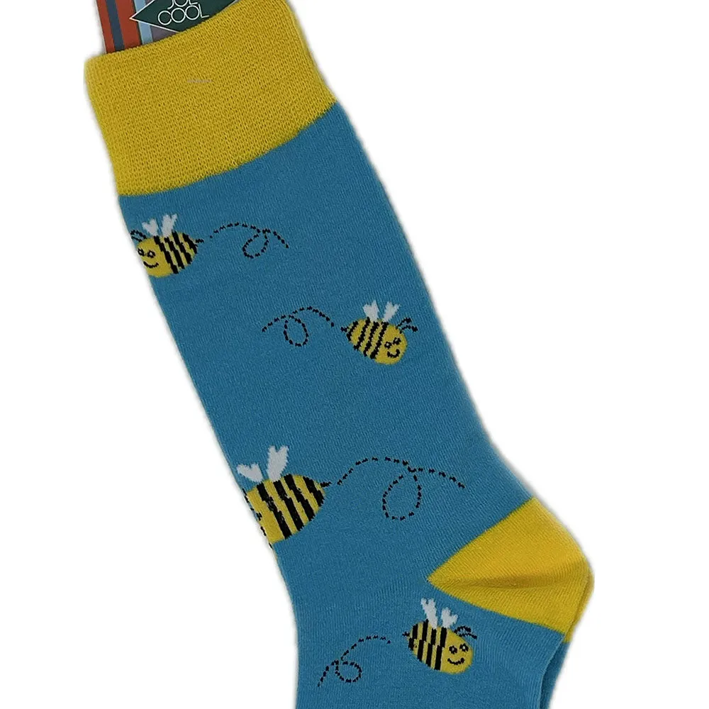 Cute Bee Socks Size 4-7