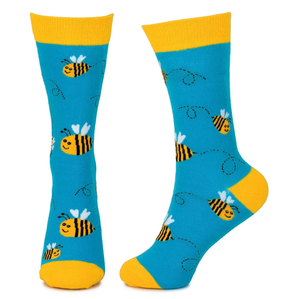 Cute Bee Socks Size 4-7