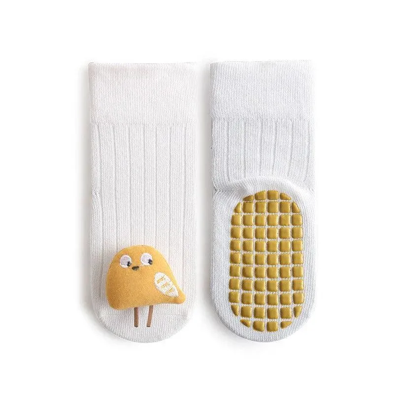 Cute Cartoon Anti-Slip Floor Socks - Baby/Toddler