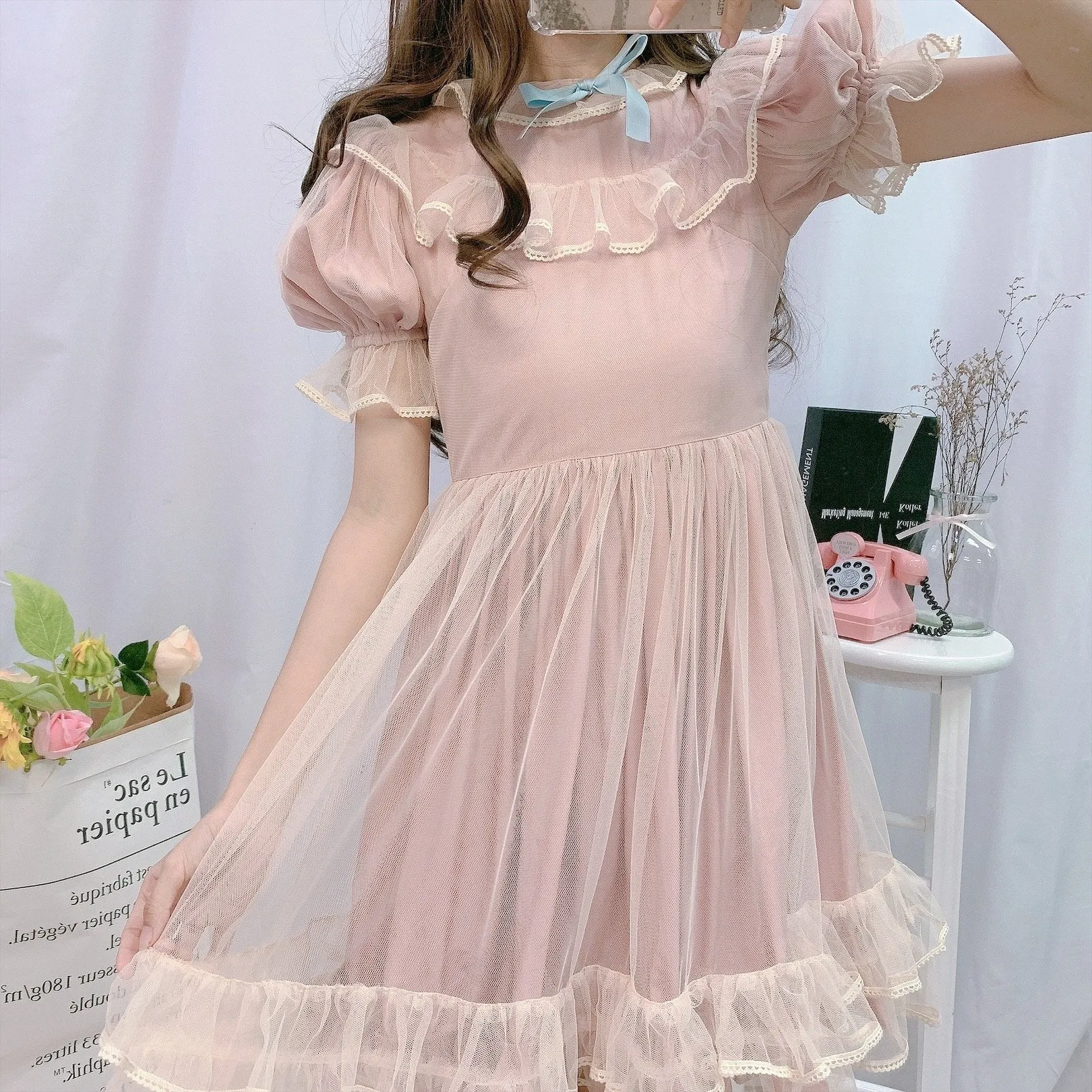 Dusty Pink Fairy Gown