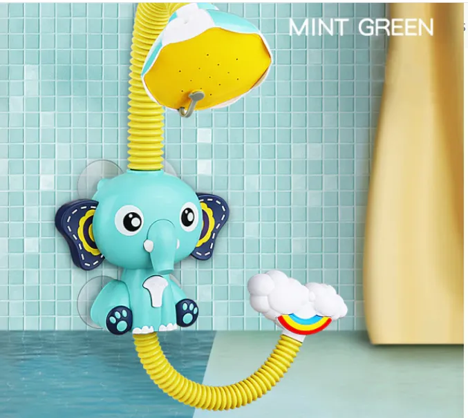 Elephant Design Model Baby Bath Shower Toy