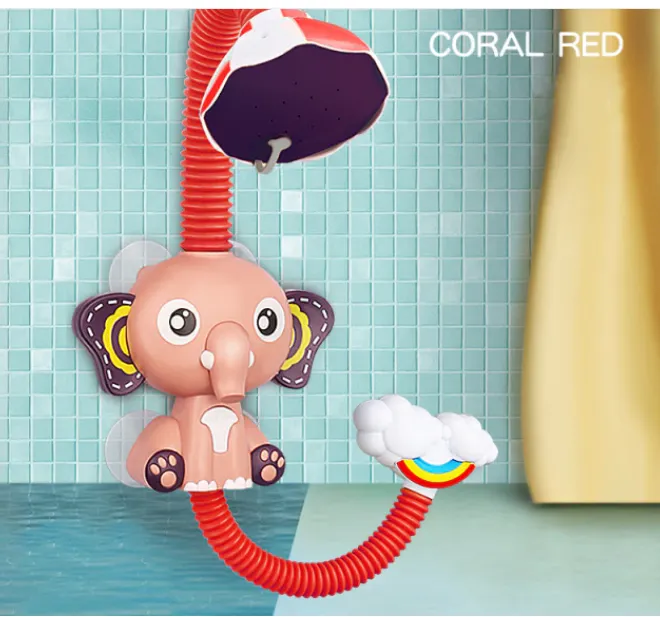 Elephant Design Model Baby Bath Shower Toy