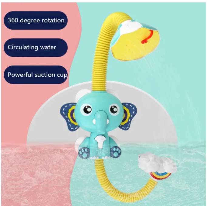 Elephant Design Model Baby Bath Shower Toy