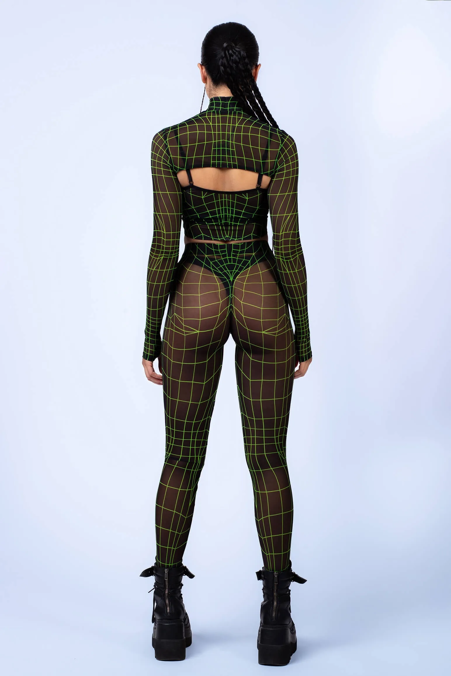 Equilibrium Mesh 2 Piece Shrug