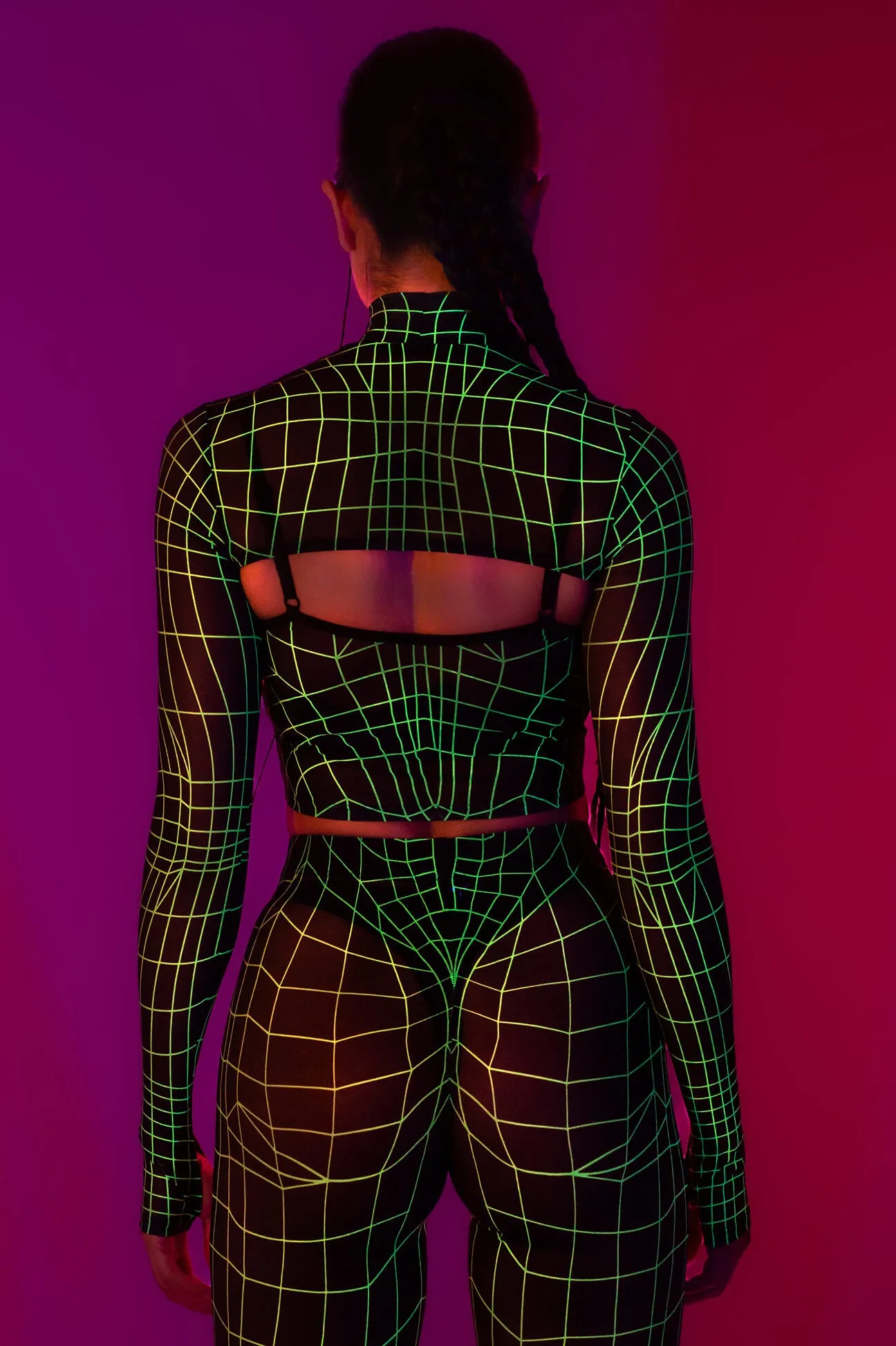 Equilibrium Mesh 2 Piece Shrug