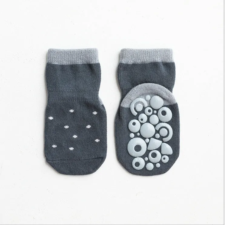 Floor Socks, Glue, Non-slip, Toddler Socks, Combed Cotton, Baby Socks