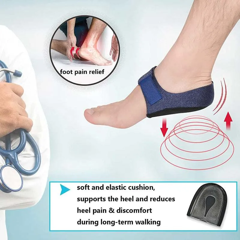 Gel Heel Cushion Socks