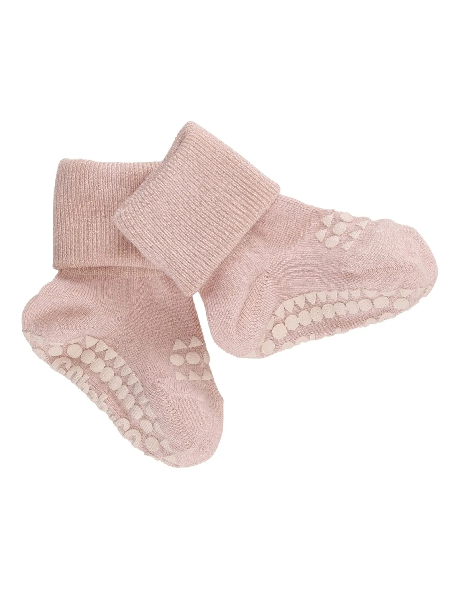 gobabygo antislipsok bamboo soft pink