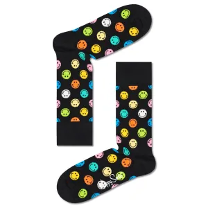 Happy Socks Men's Crew Socks - Big Smiley Dot