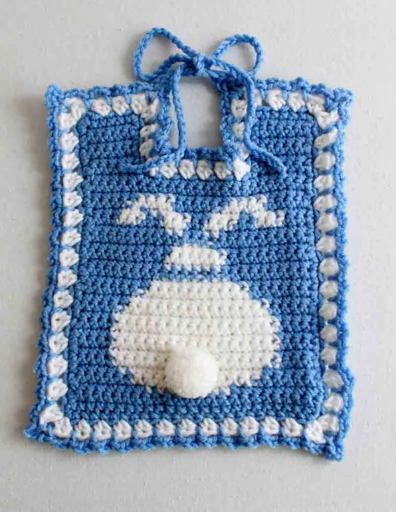 Holiday Bibs for Baby Crochet Pattern