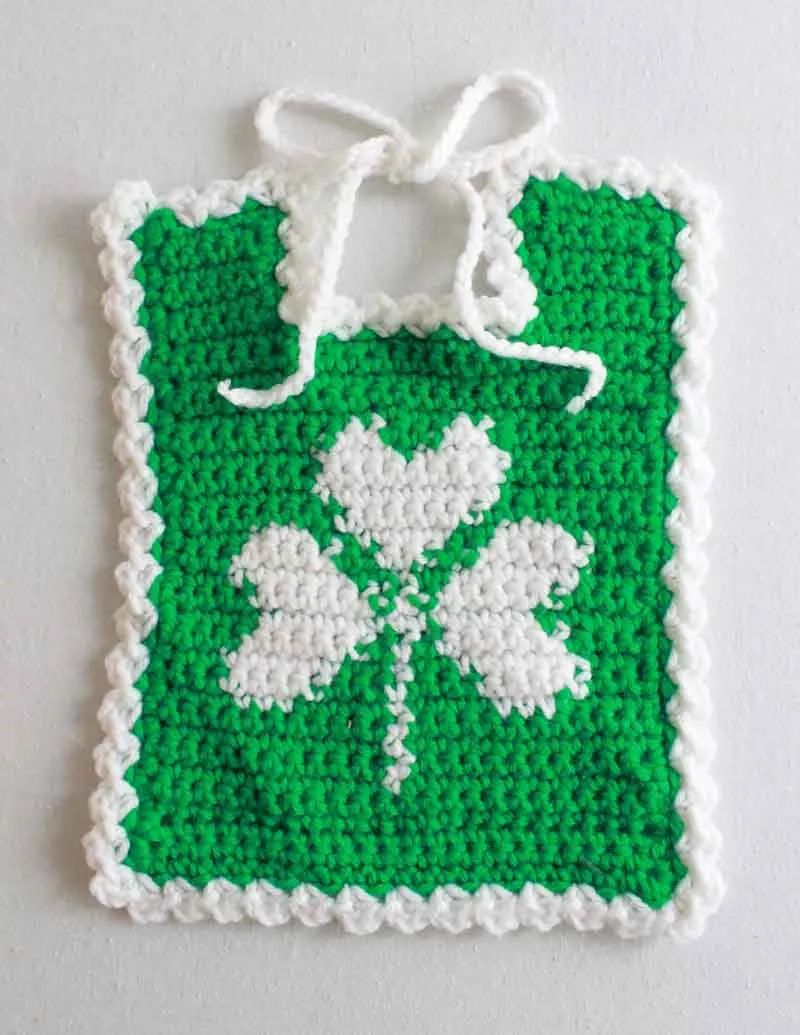 Holiday Bibs for Baby Crochet Pattern