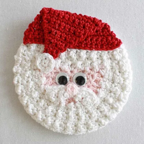 Holiday CD Coaster Crochet Patterns