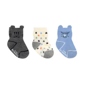 Hunter & Rhyo Baby Socks 3pk - Blue