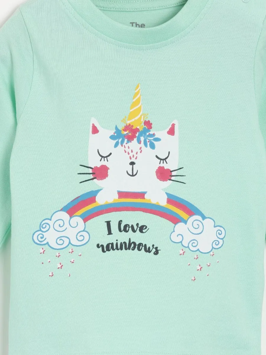 I Love Rainbows Casual Set