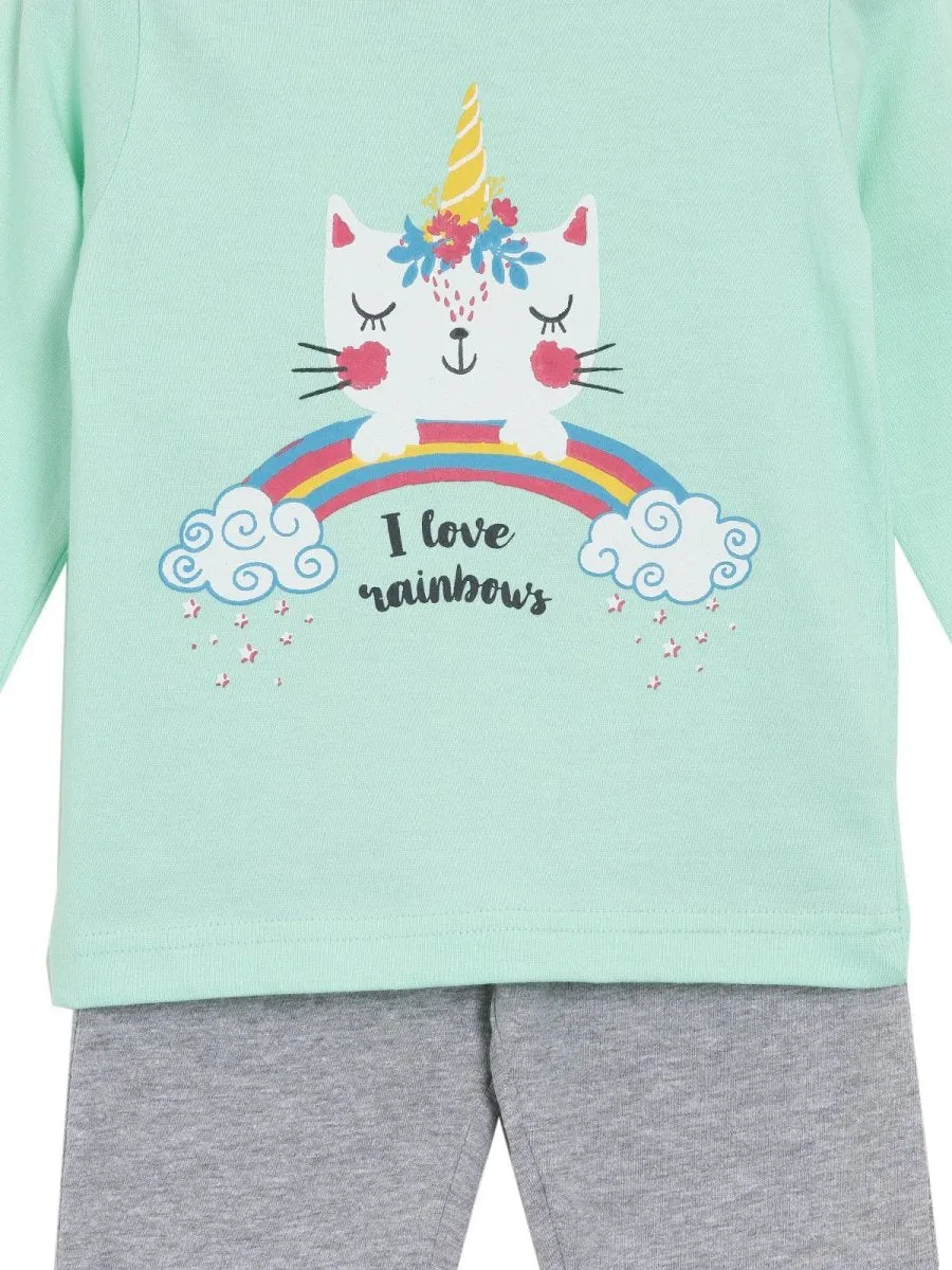 I Love Rainbows Casual Set