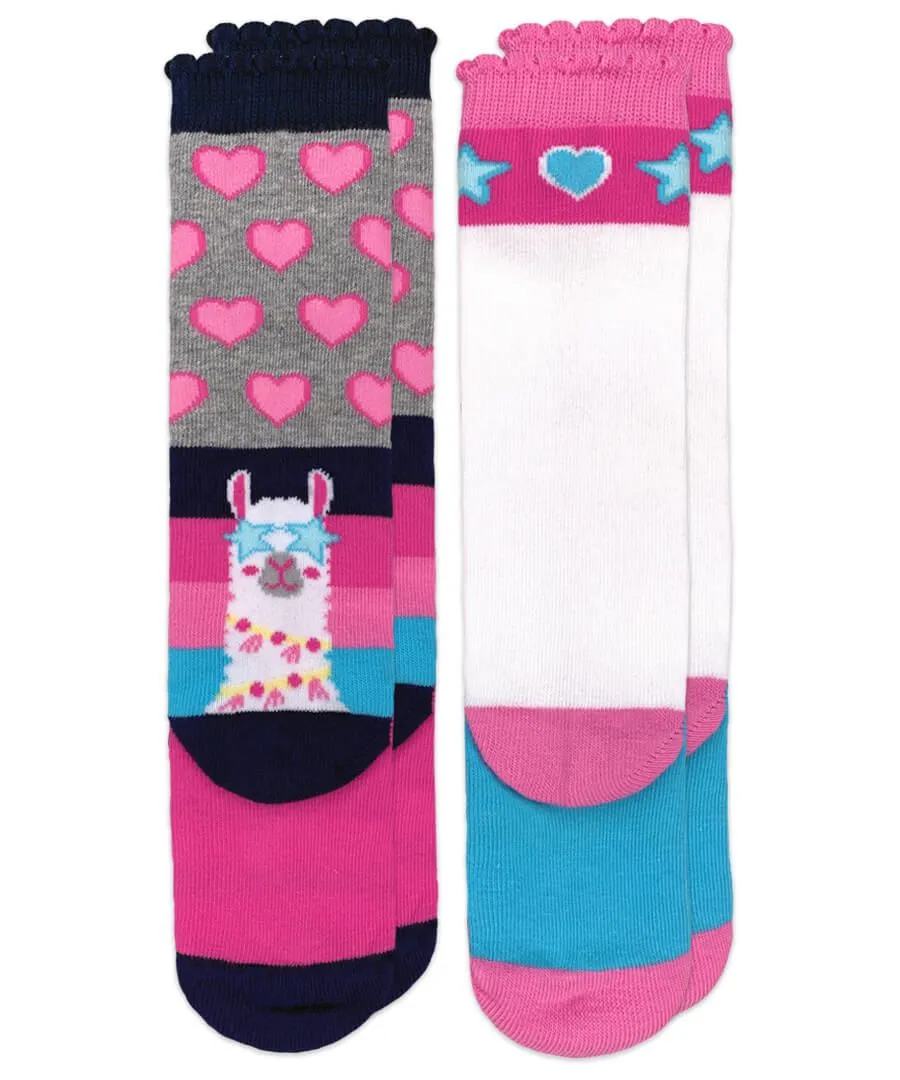 Jefferies Socks Llama Knee High Socks