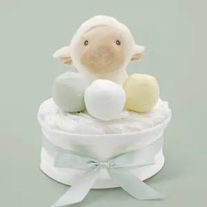 Little Lamb Nappy Cake, Neutral