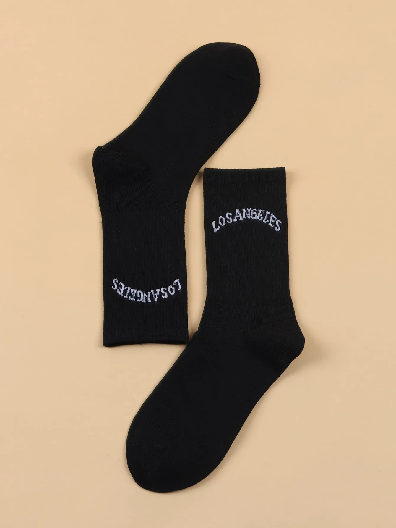 Los Angeles Crew Socks Silly Socks for Men Funky Socks Funny Socks Novelty Socks