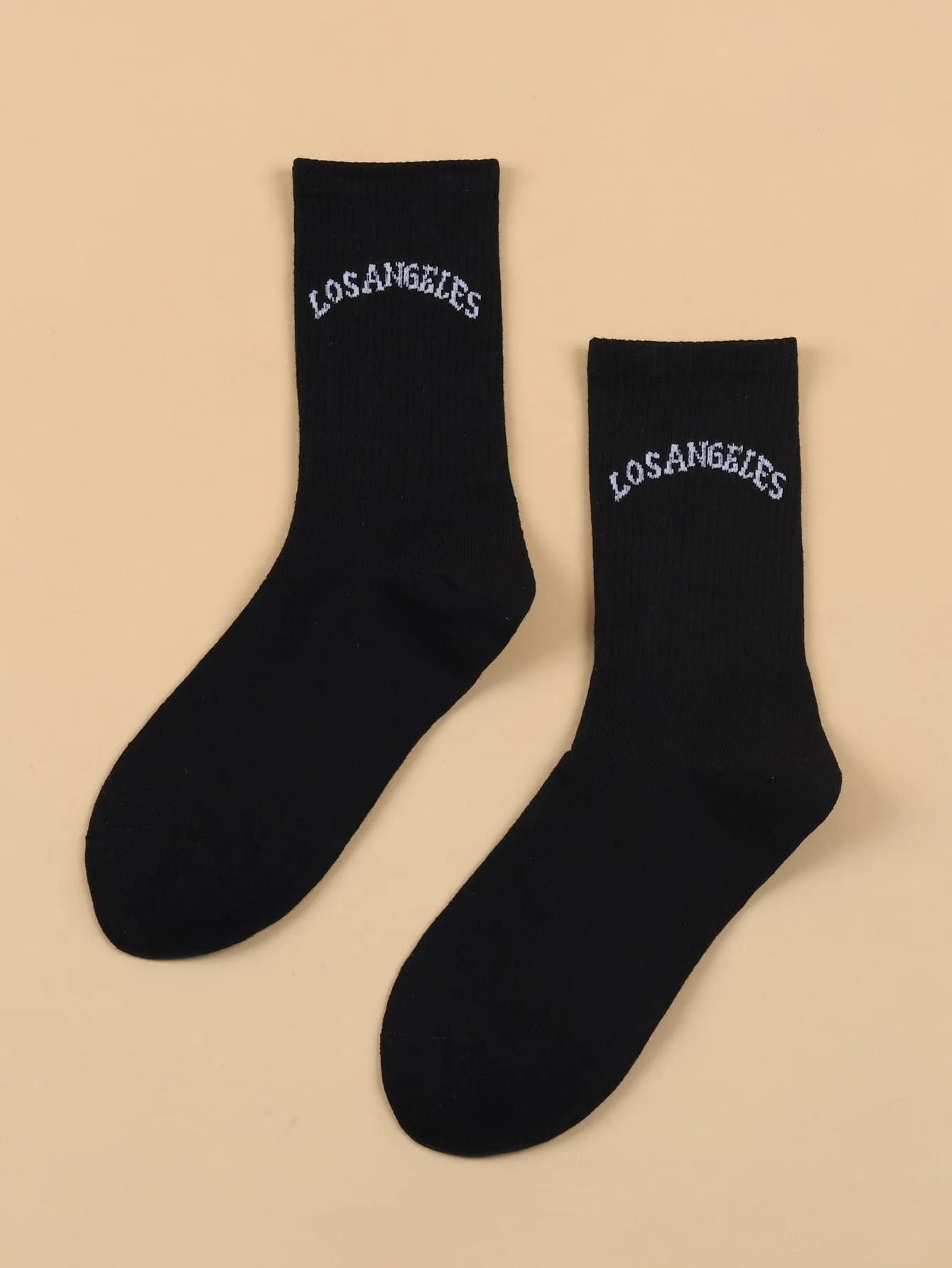 Los Angeles Crew Socks Silly Socks for Men Funky Socks Funny Socks Novelty Socks